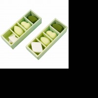 Wholesale Paper Tray Private Label Make Up Beauty Sponge Blende Set Pvc Sleeve 4 Pack For Face Makeup Using 12000 Sets