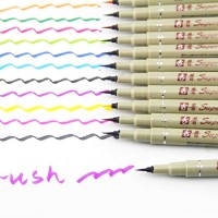 felt tip  water-based ink brush marker pen with OEM &ODM service